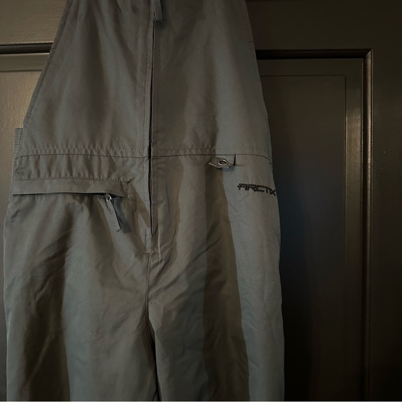 Arctix Kids Gray Insulated Bib Overalls Ski Snow Pants Youth Size L 5K winter - Picture 4 of 15